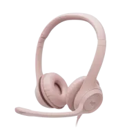 Logitech H390 Stereo USB Headset Rose with Microphone